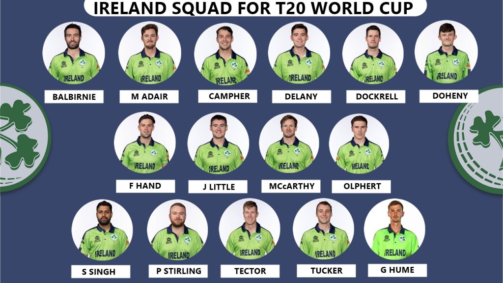 ireland squad