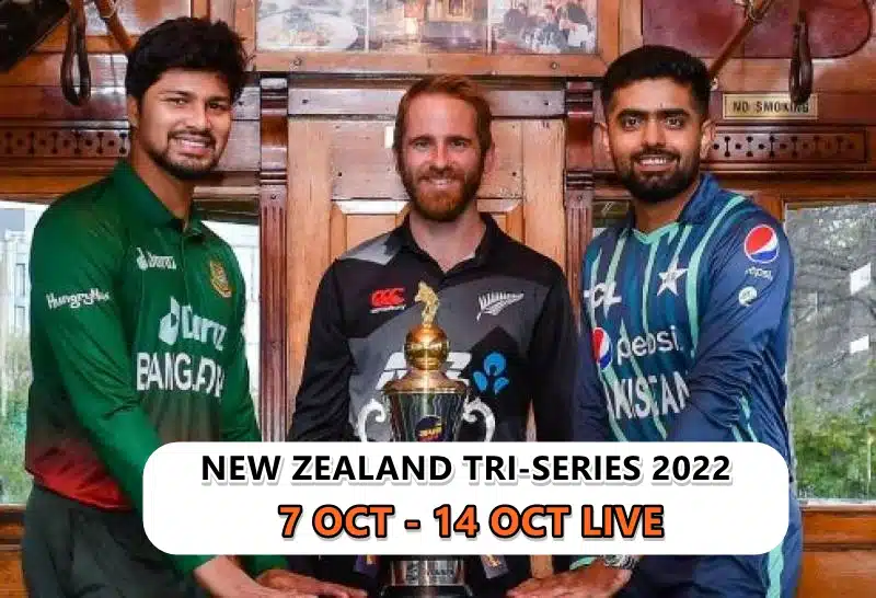 New Zealand Tri-Series Live Streaming Details – Schedule, head to head records and Squads