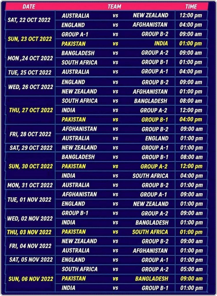 icc t20 super 12 icc t20 world cup round one schedule