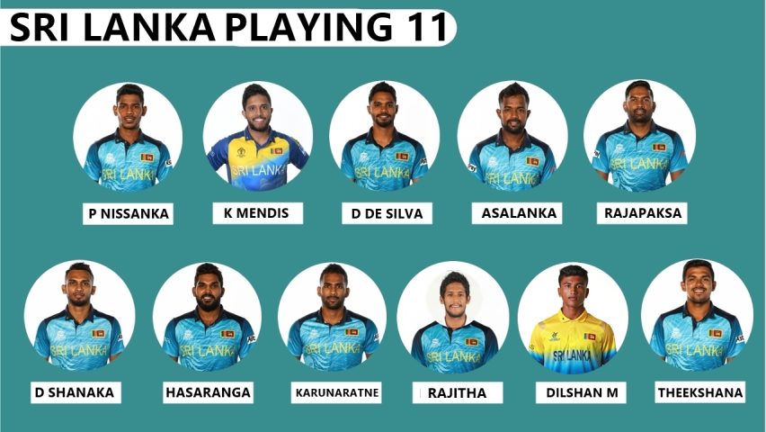 SRI LANKA SQUAD